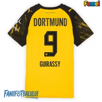 Borussia Dortmund Serhou Guirassy #9 Tricou Fotbal Replică 2025-26 Femei Acasa